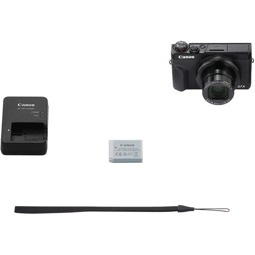 Canon PowerShot G7 X Mark III 4K Vlogging Camera | 20.1MP, Wi-Fi, Bluetooth – Black